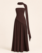 Valtré | Women's Strapless Bustier Long Dress