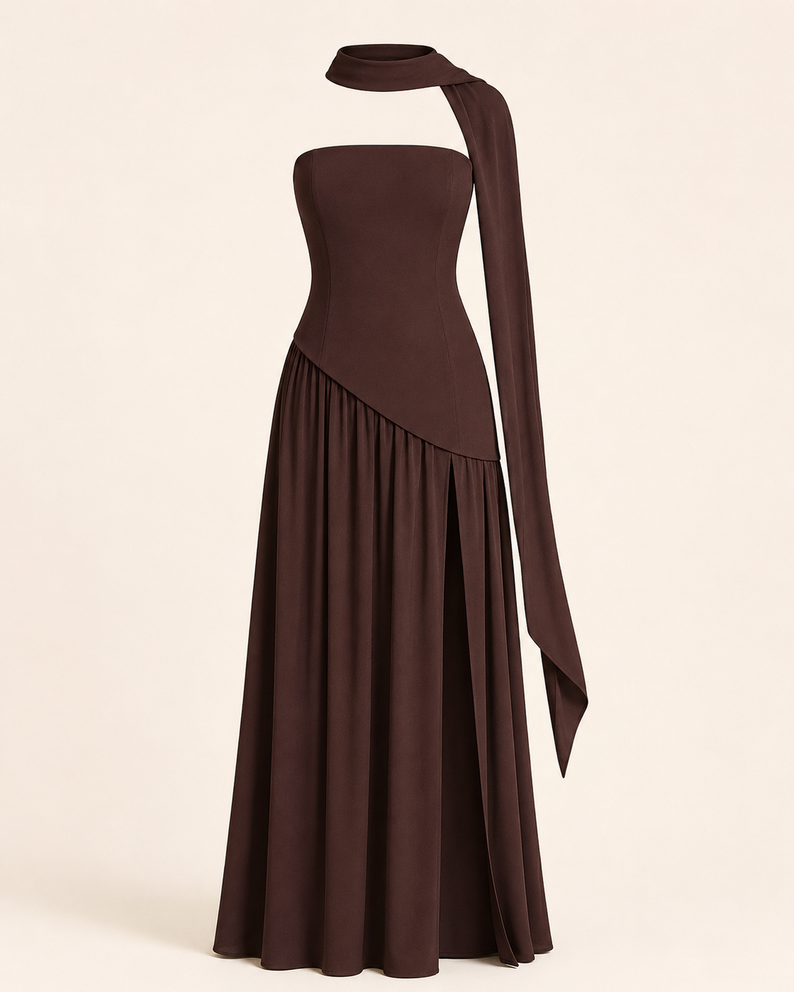 Valtré | Women's Strapless Bustier Long Dress