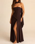 Valtré | Women's Strapless Bustier Long Dress