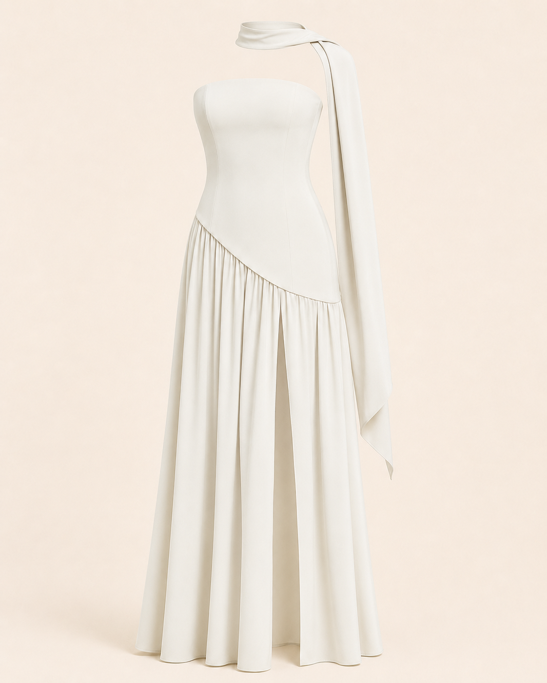 Valtré | Women's Strapless Bustier Long Dress