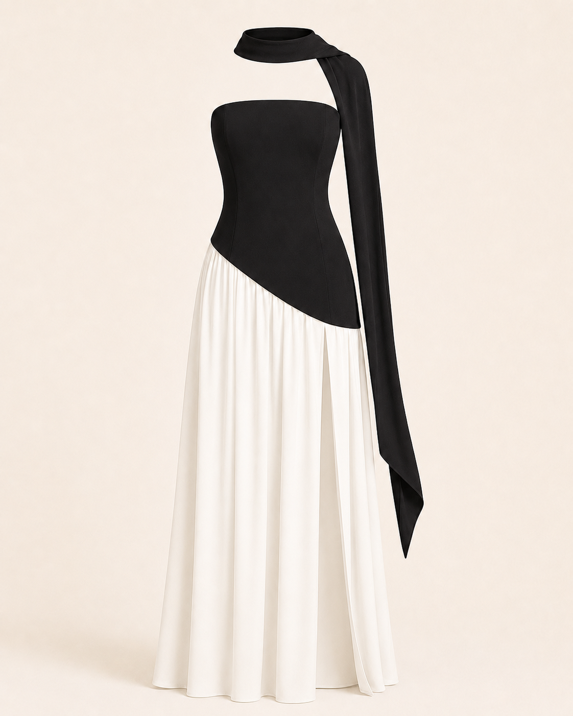 Valtré | Women's Strapless Bustier Long Dress