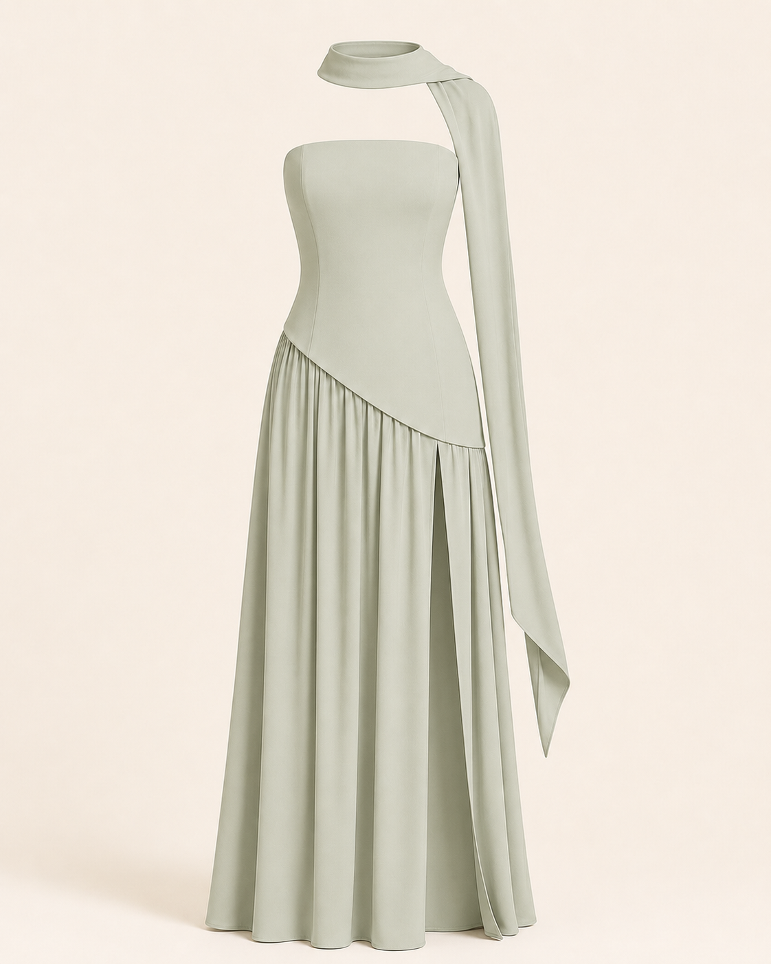 Valtré | Women's Strapless Bustier Long Dress