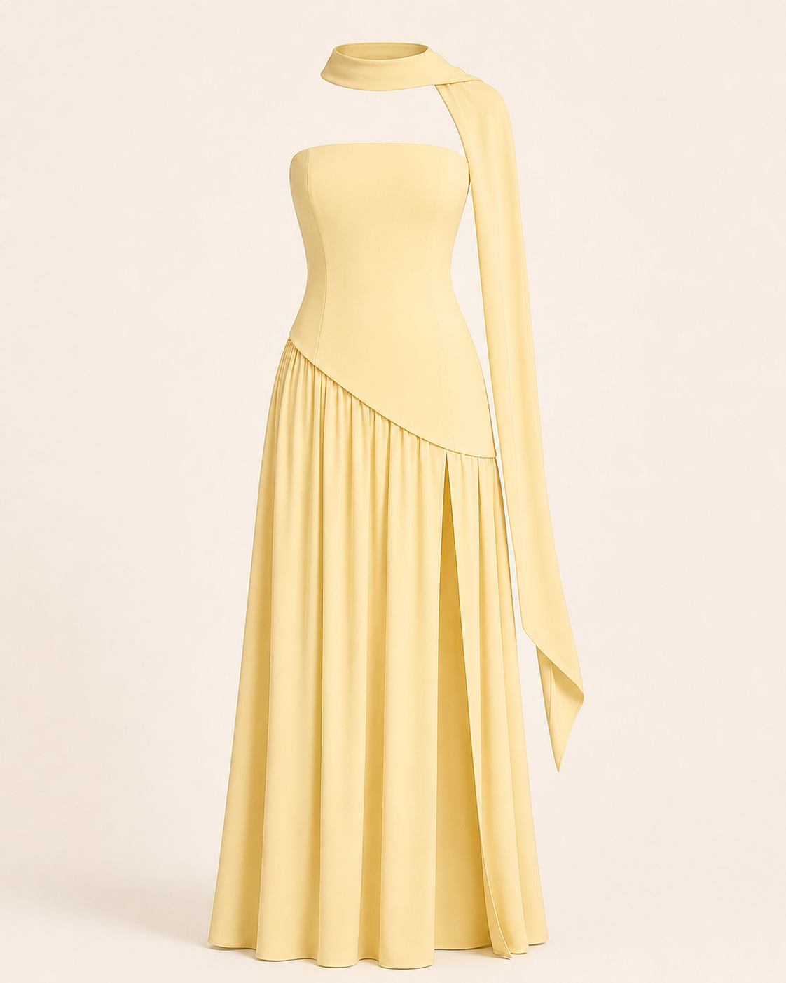 Valtré | Women's Strapless Bustier Long Dress