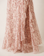 Valtré | Women's Sleeveless Floral Maxi with Lace-Up Back