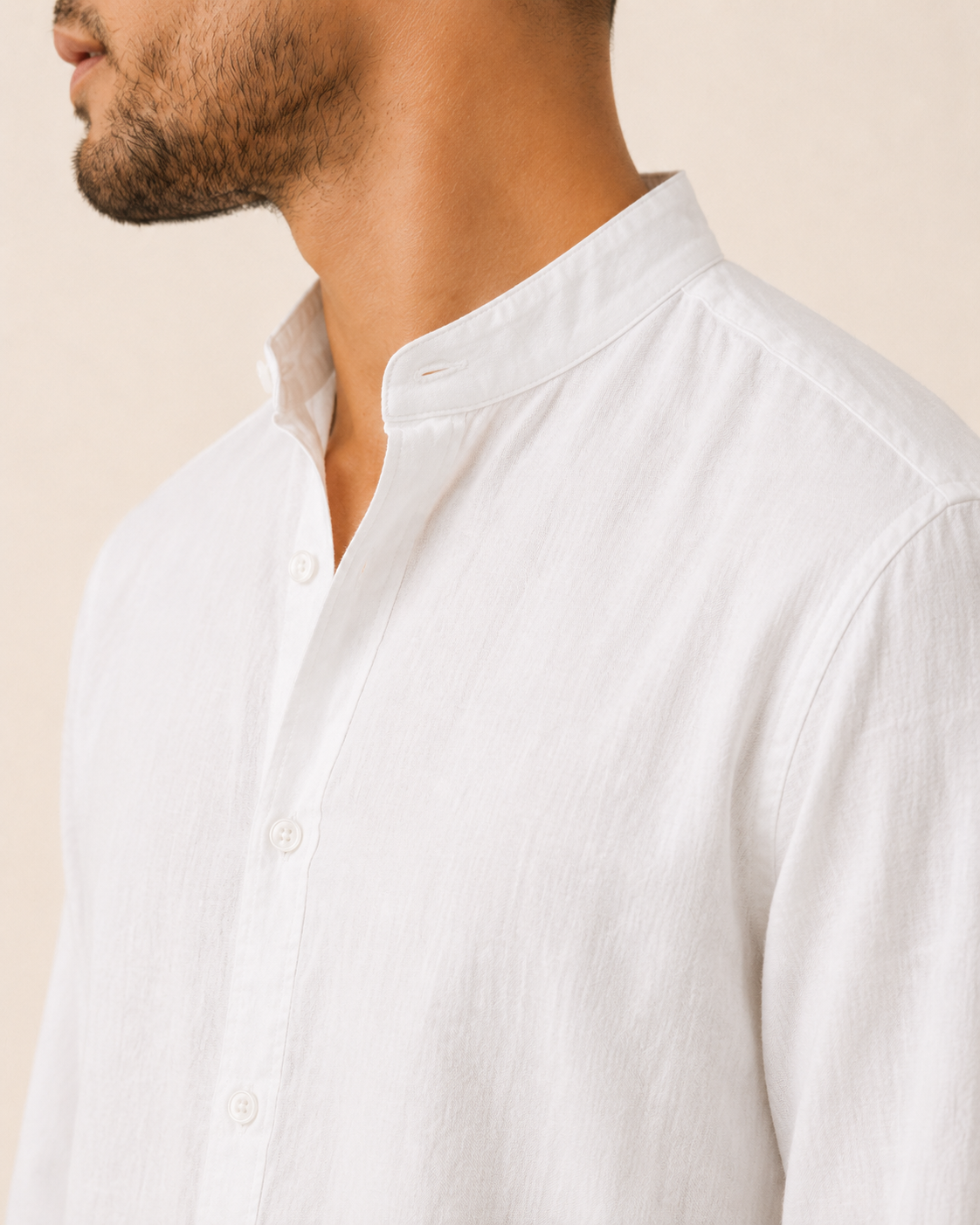 Valtré | Men's Cotton Long-Sleeve Casual Shirt, Côte d'Azur Cut