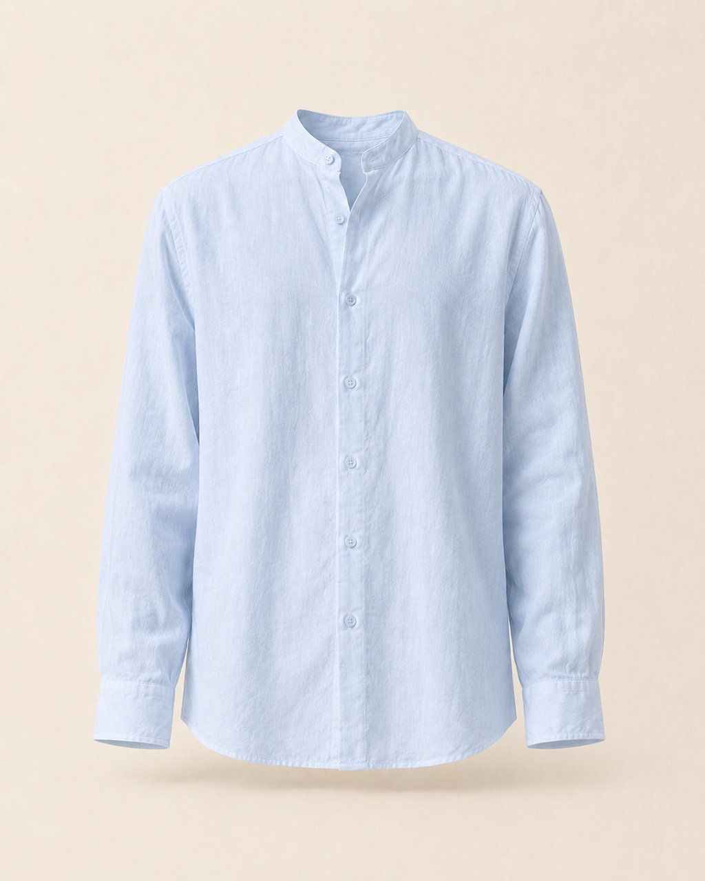 Valtré | Men's Cotton Long-Sleeve Casual Shirt, Côte d'Azur Cut