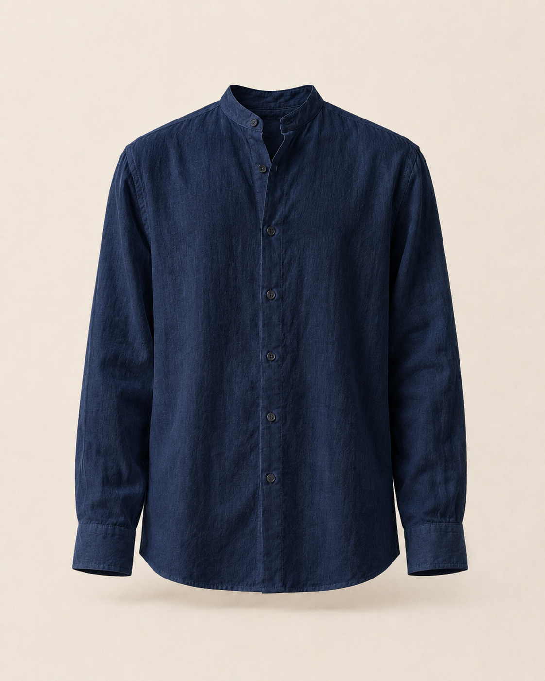 Valtré | Men's Cotton Long-Sleeve Casual Shirt, Côte d'Azur Cut