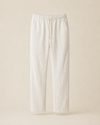 Valtré | Men's Linen Trouser with Elastic Waist, Casual