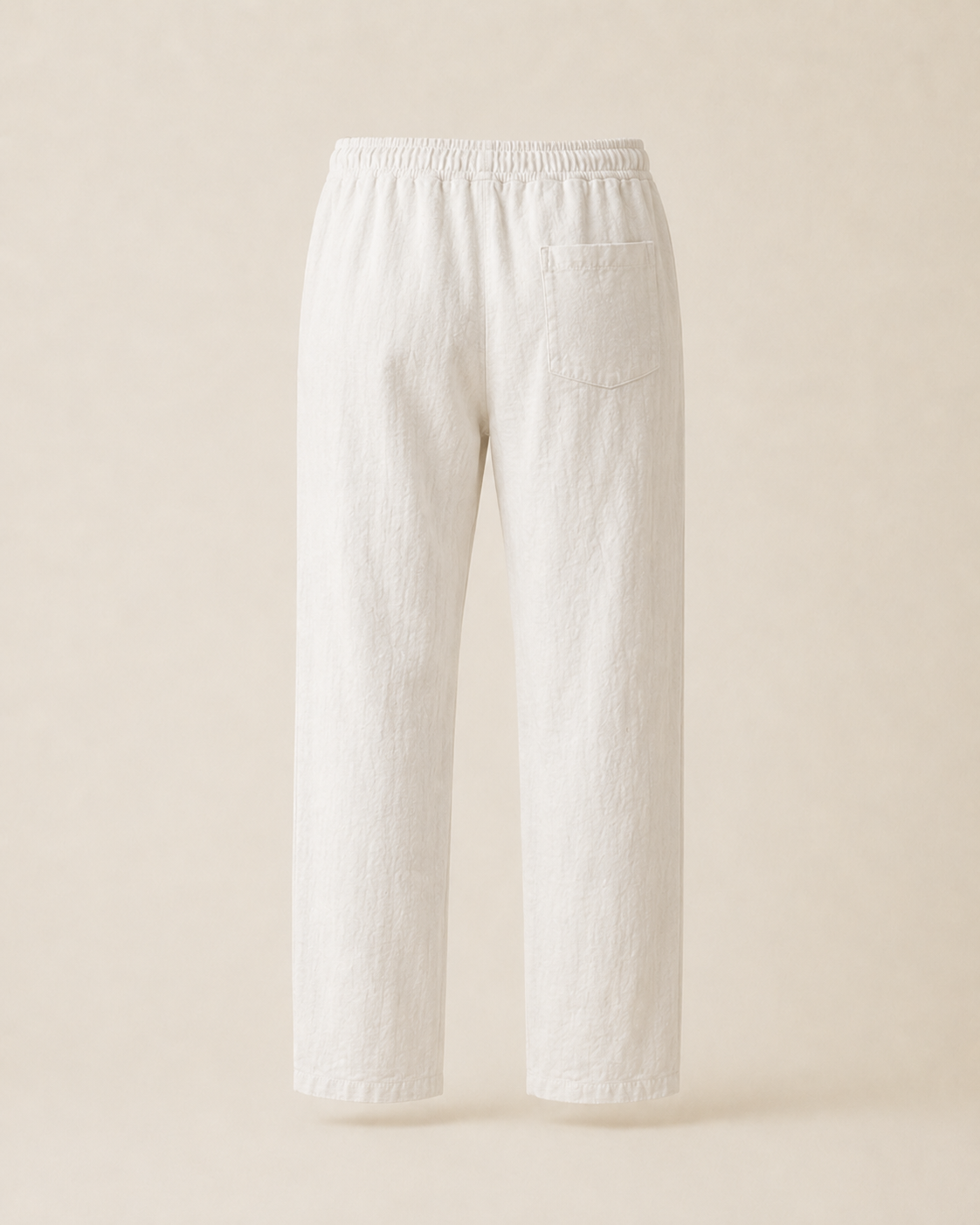 Valtré | Men's Linen Trouser with Elastic Waist, Casual