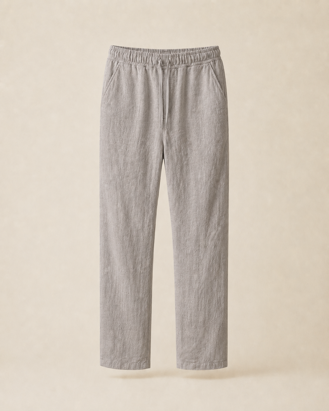 Valtré | Men's Linen Trouser with Elastic Waist, Casual