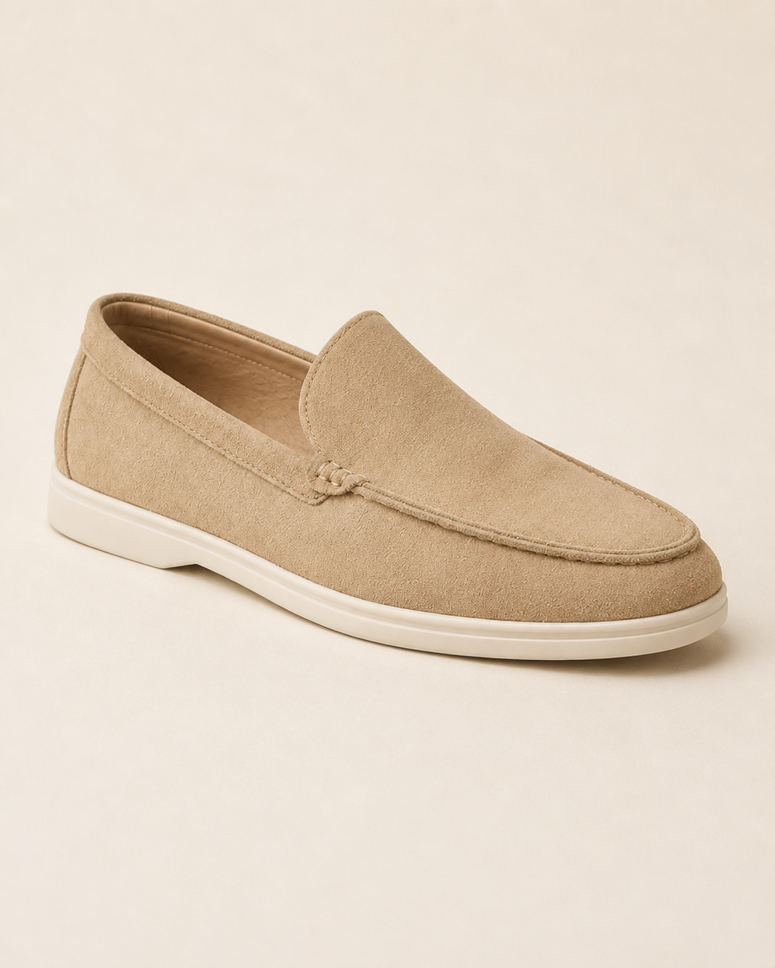 Valtré | Men's Suede Loafer, Côte d'Azur Cut
