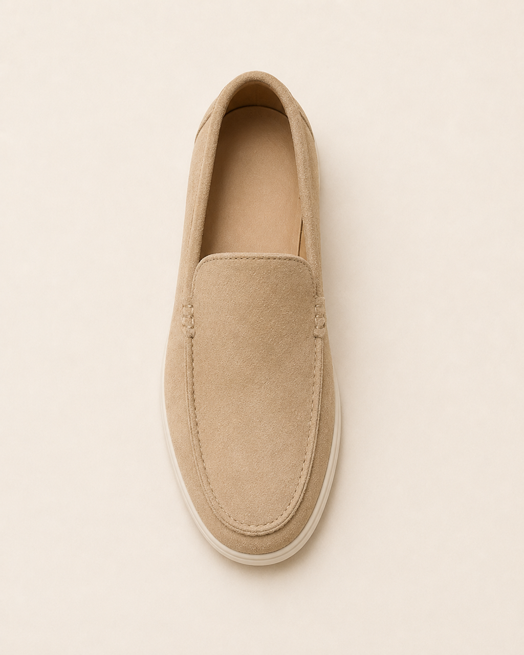Valtré | Men's Suede Loafer, Côte d'Azur Cut