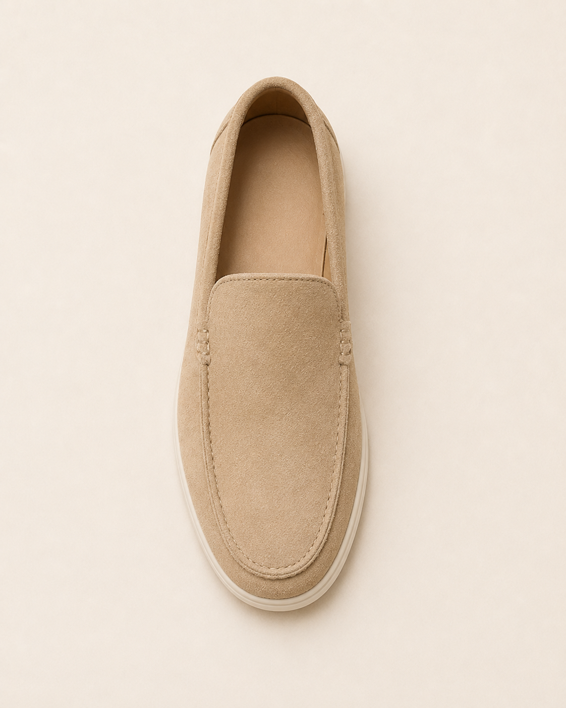 Valtré | Men's Suede Loafer, Côte d'Azur Cut