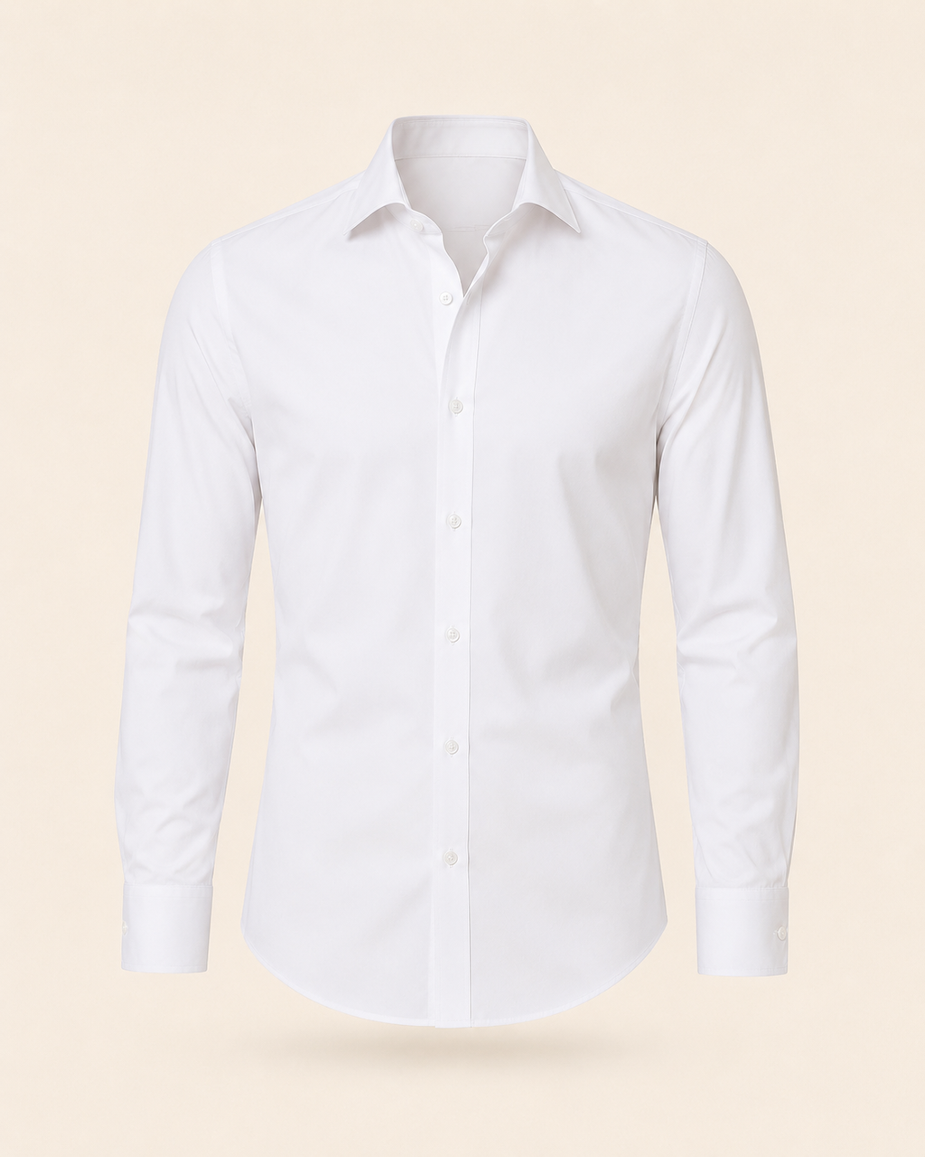 Valtré | Men's No-Iron Stretch Slim Shirt, Côte d'Azur Cut