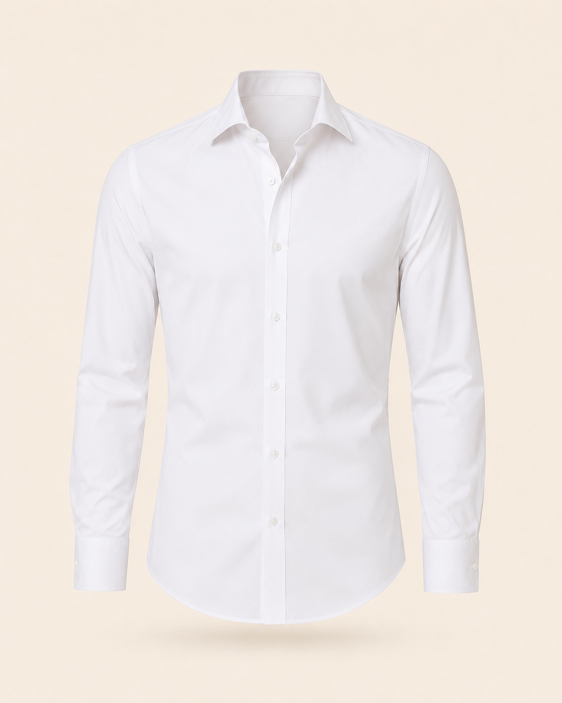 Valtré | Men's No-Iron Stretch Slim Shirt, Côte d'Azur Cut