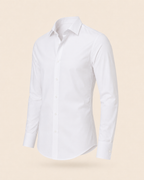 Valtré | Men's No-Iron Stretch Slim Shirt, Côte d'Azur Cut