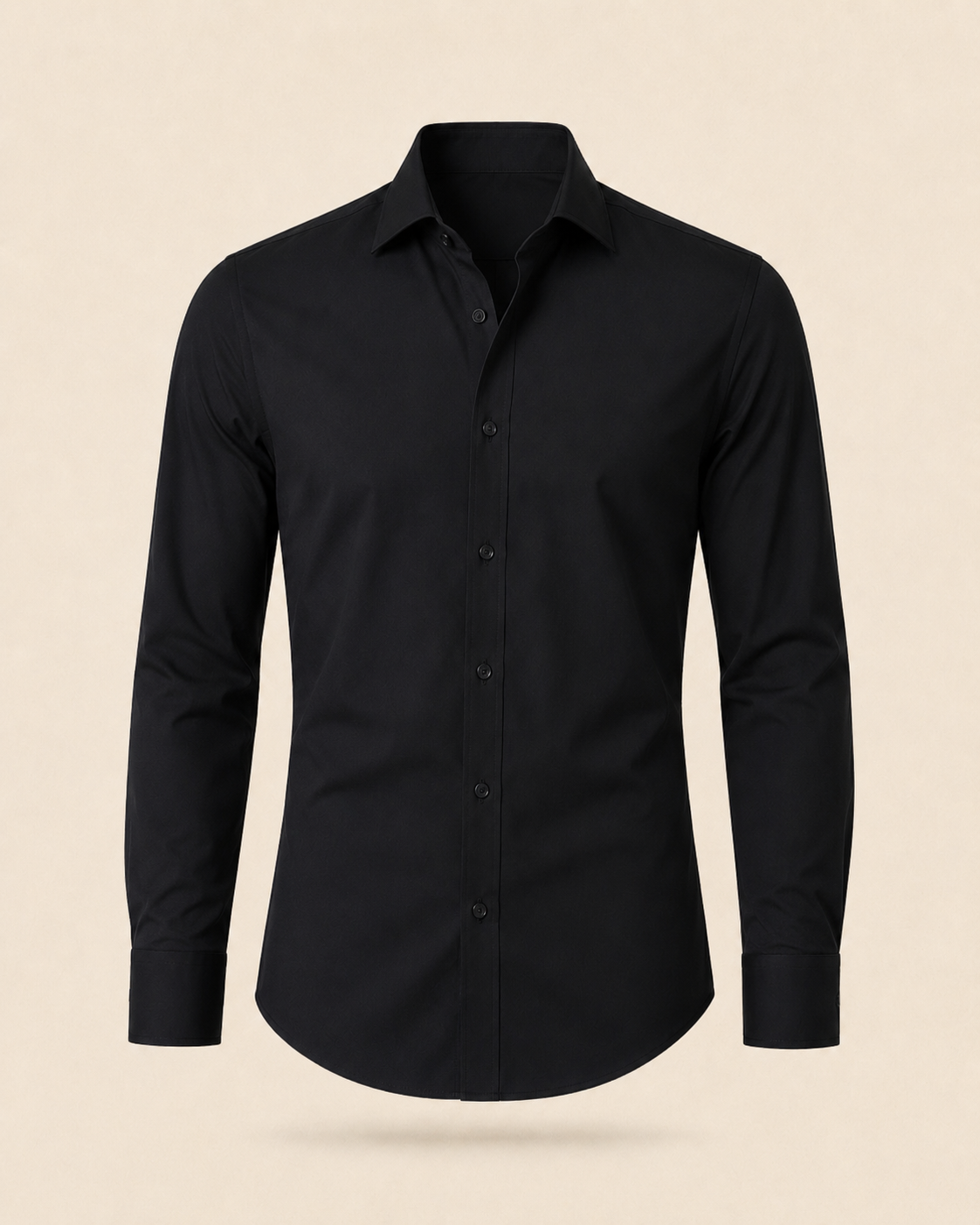 Valtré | Men's No-Iron Stretch Slim Shirt, Côte d'Azur Cut