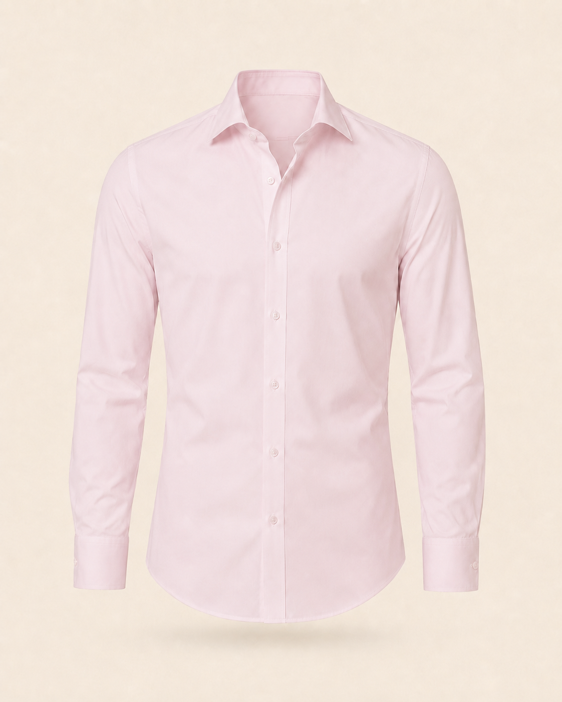 Valtré | Men's No-Iron Stretch Slim Shirt, Côte d'Azur Cut