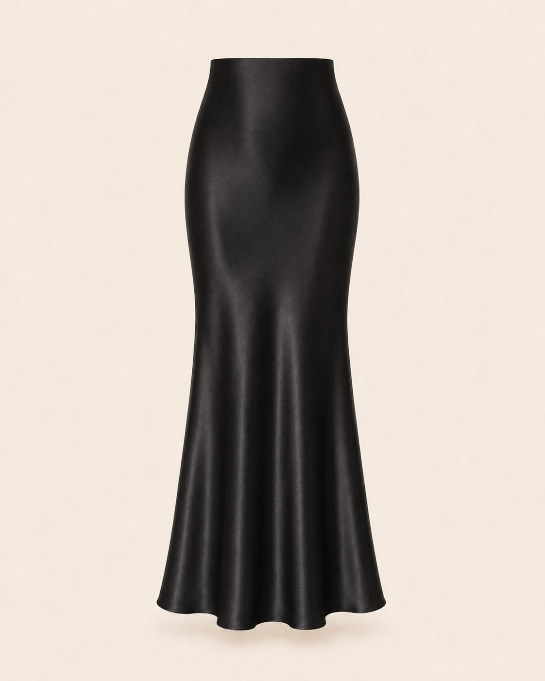Valtré | Women's Ankle-Length Satin Skirt, Mermaid Silhouette