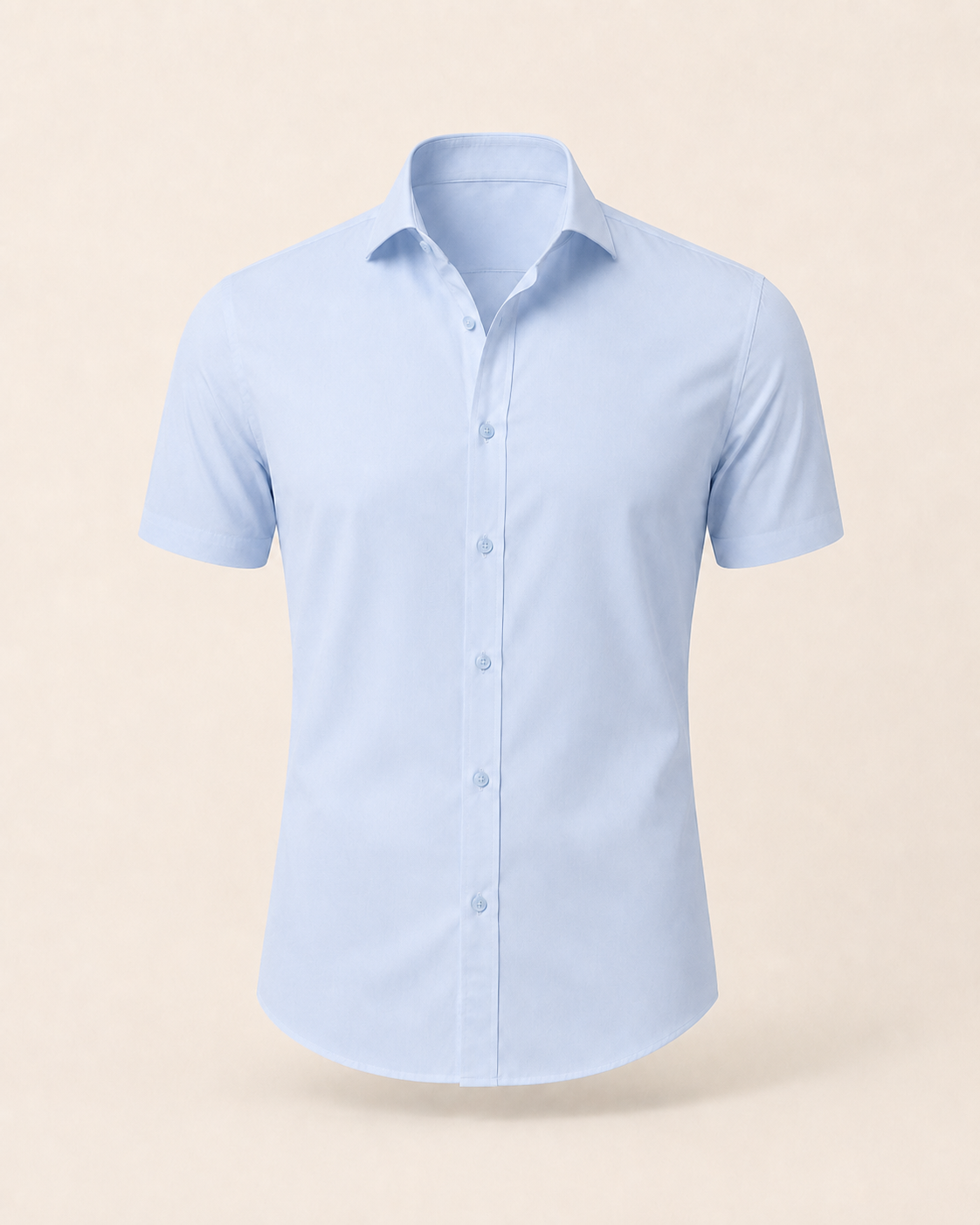 Valtré | Men's Slim-Fit Short-Sleeve Shirt, Smart Casual