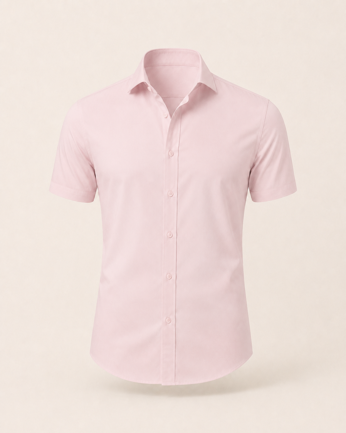 Valtré | Men's Slim-Fit Short-Sleeve Shirt, Smart Casual