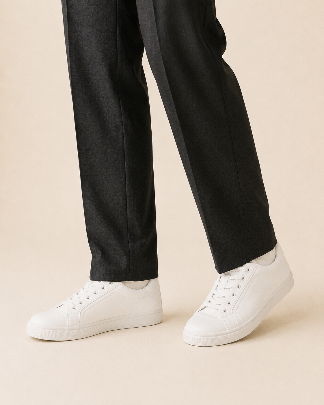 Valtré | Men's Minimal Leather Lace-Up Sneaker