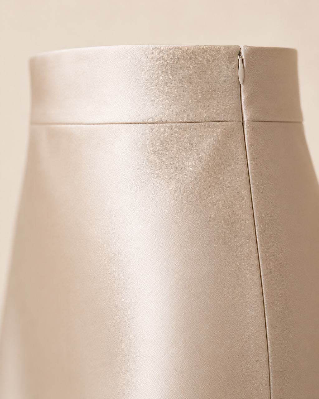 Valtré | Women's Ankle-Length Satin Skirt, Mermaid Silhouette