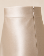 Valtré | Women's Ankle-Length Satin Skirt, Mermaid Silhouette